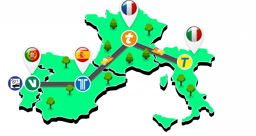Carte topEurop
